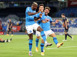 Napoli Vs Genoa: Il Partenopei Pesta Gol 6-0