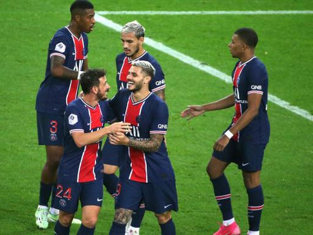 Dwigol Mauro Icardi Bawa PSG Menang 2-0 di Kandang Reims Dwigol Mauro Icardi Bawa PSG Menang 2-0 di Kandang Reims