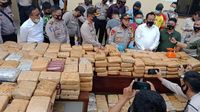 Polres Empat Lawang Gagalkan Pengiriman 748 Kg Ganja