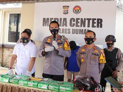 2 Kurir Suruhan Napi di Riau Ditangkap Bawa Sabu 14 Kg, Diupah Rp 500 Ribu