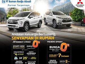 Xpander Exceed Jadi Andalan Mobil Keluarga, Nikmati Bunga Cicilan 0%!