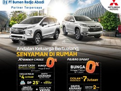 Promo Xpander Cross & Pajero Sport, Nikmati Cicilan Bunga 0%