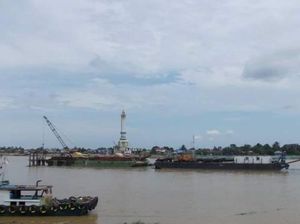 Foto: Menyusuri Sungai Batanghari di Jambi Foto: Menyusuri Sungai Batanghari di Jambi