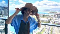 Foto: Senyum Manis Aktris Jepang Yuko Takeuchi Sebelum Ditemukan Gantung Diri