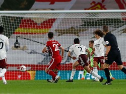 Apa Jota Handball Sebelum Cetak Gol Saat Liverpool Vs Arsenal?