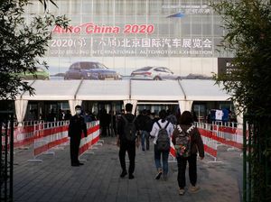 Beijing Auto Show Digelar, Pengunjung Sangat Sepi Beijing Auto Show Digelar, Pengunjung Sangat Sepi
