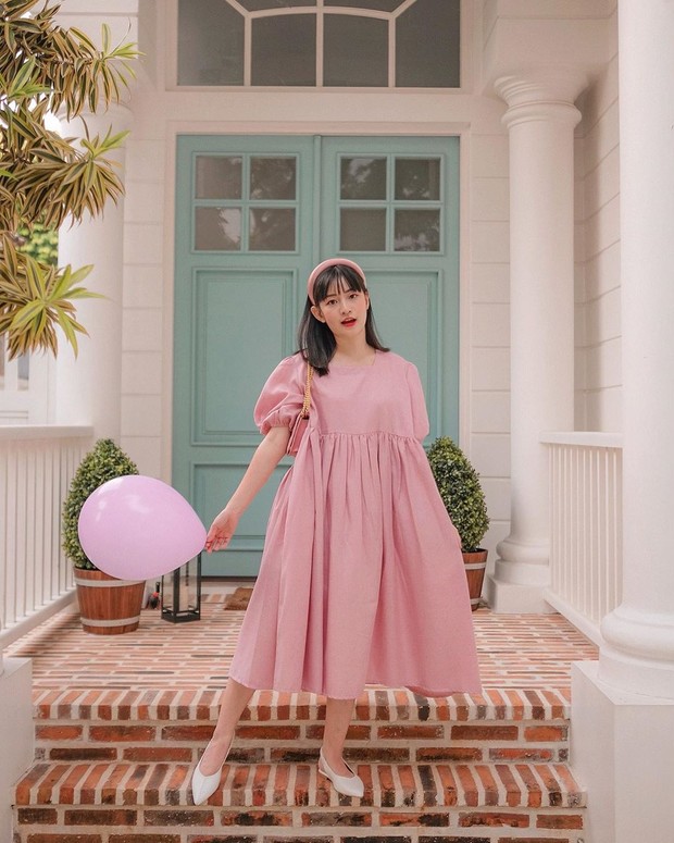 Cerrydreamy/Instagram.com Gaya fashion elegan puff sleeve