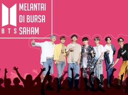 Agensi Melantai di Bursa, BTS Kaya Raya