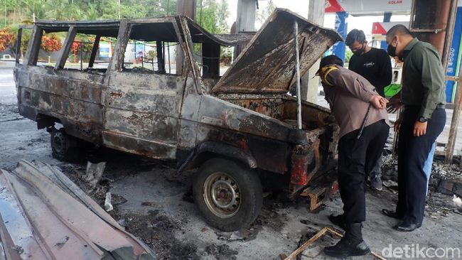 Buru Sopir Pemicu Kebakaran SPBU Sawangan, Polisi Cek Nopol Mobil Buru Sopir Pemicu Kebakaran SPBU Sawangan, Polisi Cek Nopol Mobil