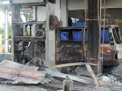 SPBU Sawangan Wonosobo Terbakar
