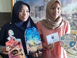 2 Bersaudara di Probolinggo Sulap Talenan Lukis Jadi Barang Bernilai Tinggi