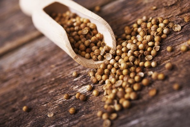 Ketumbar juga mengandung banyak antioksidan, termasuk terpinene, quercetin, dan tokoferol.