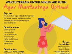 Perlu Tahu! Waktu Terbaik untuk Minum Air Putih Agar Manfaatnya Optimal