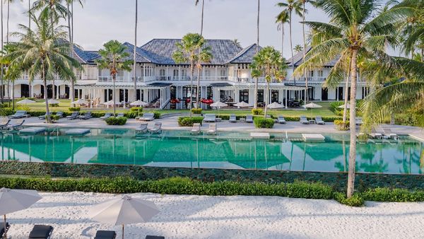 Foto: Hotel Mewah Menteri Saat di Bintan
