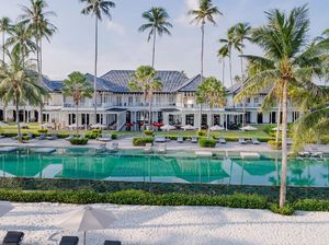 Foto: Hotel Mewah Menteri Saat di Bintan