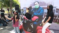 Urang Bandung Bisa Bonceng dan Selfie Vespa Walikota atau Harley