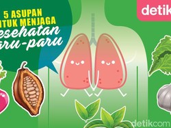 5 Nutrisi untuk Jaga Kesehatan Paru-paru