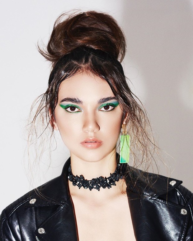 Artis Indonesia Haico Van der Veken/sumber: www.instagram.com/haico.vdv/ Potret artis cantik Haico yang dibilang mirip selebtriti Hollywood Dua Lipa.