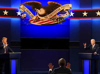 Debat Panas Donald Trump dan Joe Biden