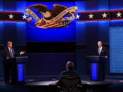Kata Warga AS Soal Debat Pertama Trump-Biden yang Kacau