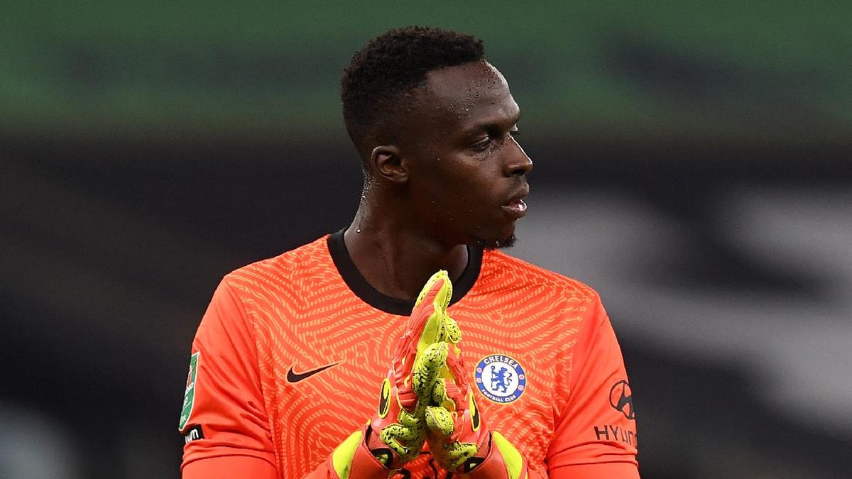 Sudah mengilap di Chelsea, Edouard Mendy diyakini masih bisa lebih baik lagi. (Foto: 2020 Getty Images/Pool)