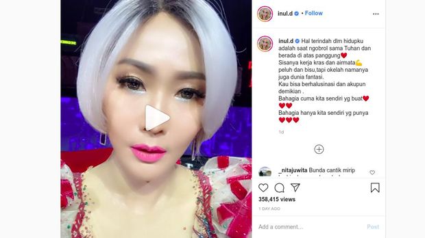 Instagram Inul Daratista