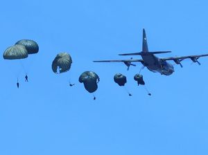 Foto Aksi Latihan Puncak Sikatan Daya 2020 TNI AU