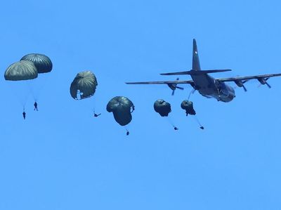 Foto Aksi Latihan Puncak Sikatan Daya 2020 TNI AU