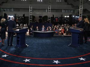 Momen Trump Diteriaki Pendukungnya: Presiden Terhebat Sepanjang Masa!