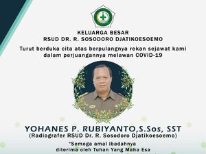 Nakes RSUD Bojonegoro Meninggal Karena COVID-19
