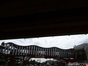 Potret Terkini Pembangunan Halte Baru Trasjakarta Senen Potret Terkini Pembangunan Halte Baru Trasjakarta Senen