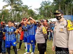 Langgar Protokol Kesehatan, Laga Persib Legend Dibubarkan Polisi