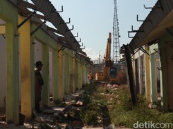 169 Kios Pedagang Pasar Sehat Cileunyi Dieksekusi untuk Tol Cisumdawu