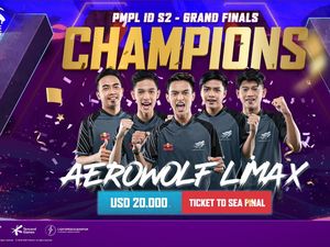 Aerowolf Limax Juara dan Wakili Indonesia di PMPL SEA Finals