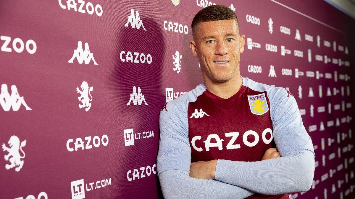 Barkley resmi bergabung dengan Aston Villa. Foto: Twitter @AVFCOfficial