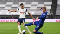 Sergio Reguilon merupakan amunisi baru Tottenham Hotspur di musim ini. Didatangkan dari Real Madrid, Reguilon disebut-sebut sebagai bek muda bertalenta (2020 Getty Images/Pool)