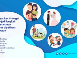 Jaga Ketahanan Keluarga dengan Memahami 8 Fungsi Keluarga Ini