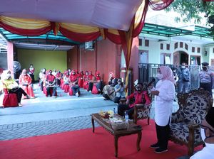 Pakai Protokol Kesehatan, Ratu Tatu Kampanye soal Kinerja Pakai Protokol Kesehatan, Ratu Tatu Kampanye soal Kinerja