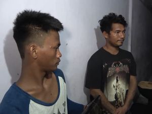 Detik-detik Maling Minimarket di Makassar Diciduk