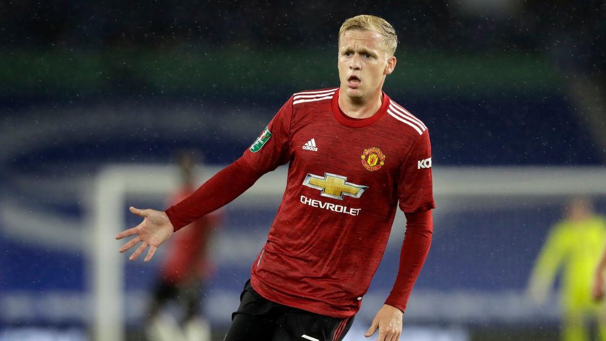 Disia-siakan Man United, Donny van de Beek dinilai seharusnya bersabar di Ajax. Foto: Getty Images/Pool