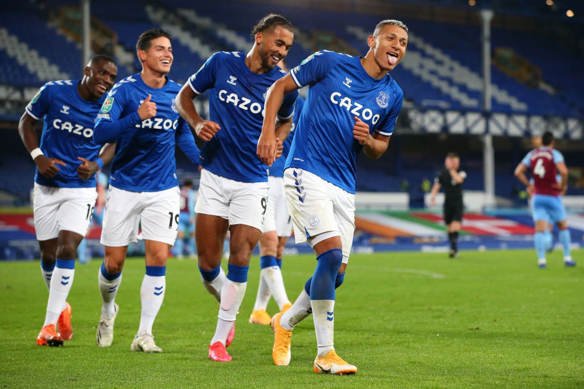 Everton Menang, Menang, Menang (Getty Images/Alex Livesey)