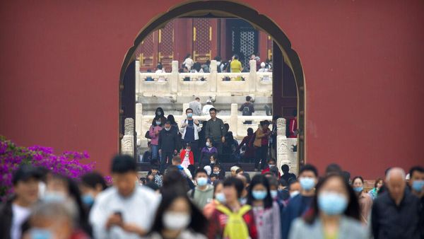 Libur Hari Nasional, Objek Wisata di China Ramai Wisatawan