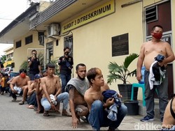 Operasi Preman, Polda Sumsel Amankan 46 Orang-Sita Lem Aibon