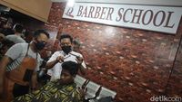 Pelatihan Usaha Potong Rambut di Masa Pandemi