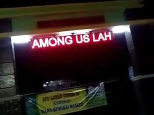 Viral Running Text SMA di Bekasi Diubah Jadi Among Us Lah, Disdik Selidiki Viral Running Text SMA di Bekasi Diubah Jadi Among Us Lah, Disdik Selidiki