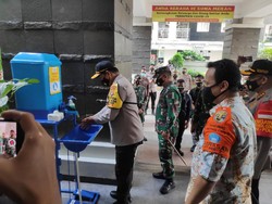 TNI-Polri Resmikan Apartemen Bebas COVID Berstandar Prokes di Jakbar