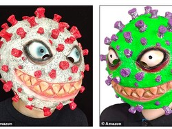 Topeng Virus Corona Dijual untuk Halloween dan Diprotes