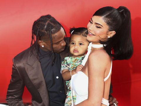 Travis Scott dan Kylie Jenner SANTA MONICA, CALIFORNIA - AUGUST 27: Travis Scott and Kylie Jenner attend the Travis Scott: