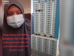 Viral Curhat Pasien COVID-19 di Wisma Atlet, Setiap Jam Dengar Suara Ambulans