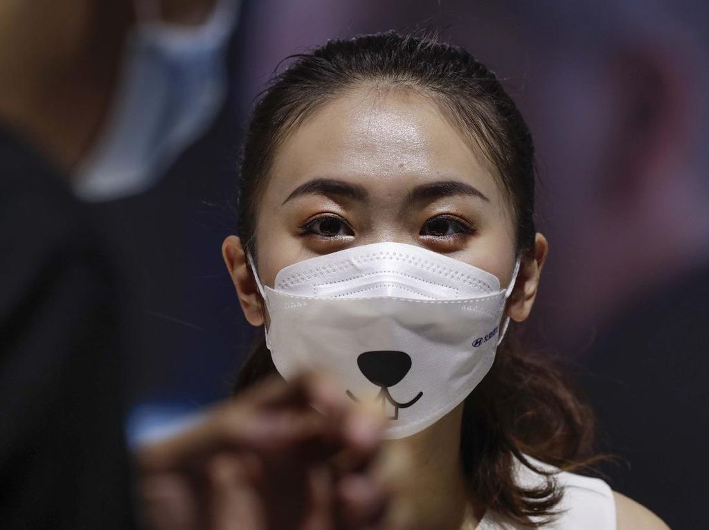 Yang Cantik dan Bermasker di Beijing Auto Show 2020 Yang Cantik dan Bermasker di Beijing Auto Show 2020